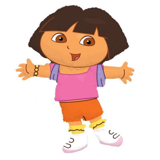 Ballon Alu forme de Dora