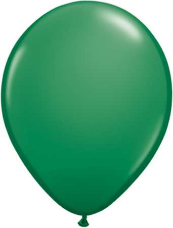 Ballons Qualatex Vert "Green" 5" (12cm)