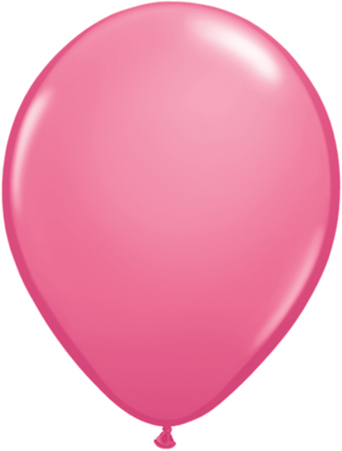 Ballons Qualatex Rose Chaud 5 "(12cm)