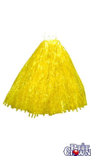 Pom Pom plastique 110 gr jaune