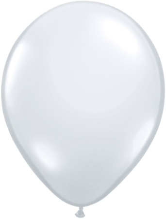 Ballons Qualatex Diamond clear (transparent) 12.5cm (5")