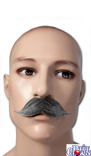 Moustache gentleman - grise