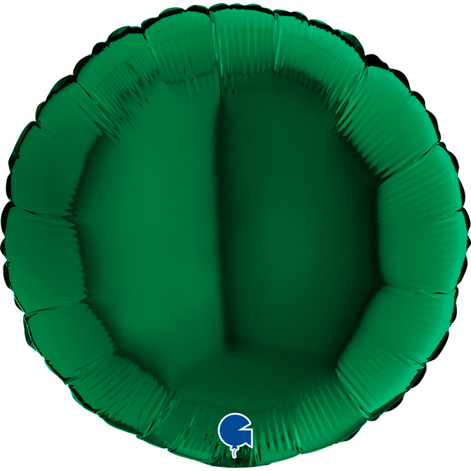 Ballon Alu Rond 18&#039;&#039; 45 cm Dark Green