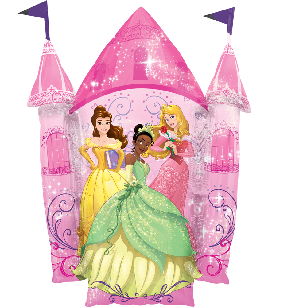 Ballon Alu forme de Château des Princesses Disney
