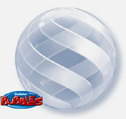 Ballon Bubble Deco Bubble 20  ( 51 cm ) Swirls All Around
