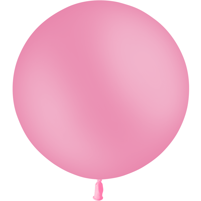 Ballon Latex Rond 90 cm 3&#039; Rose Qualit&eacute; Professionnelle