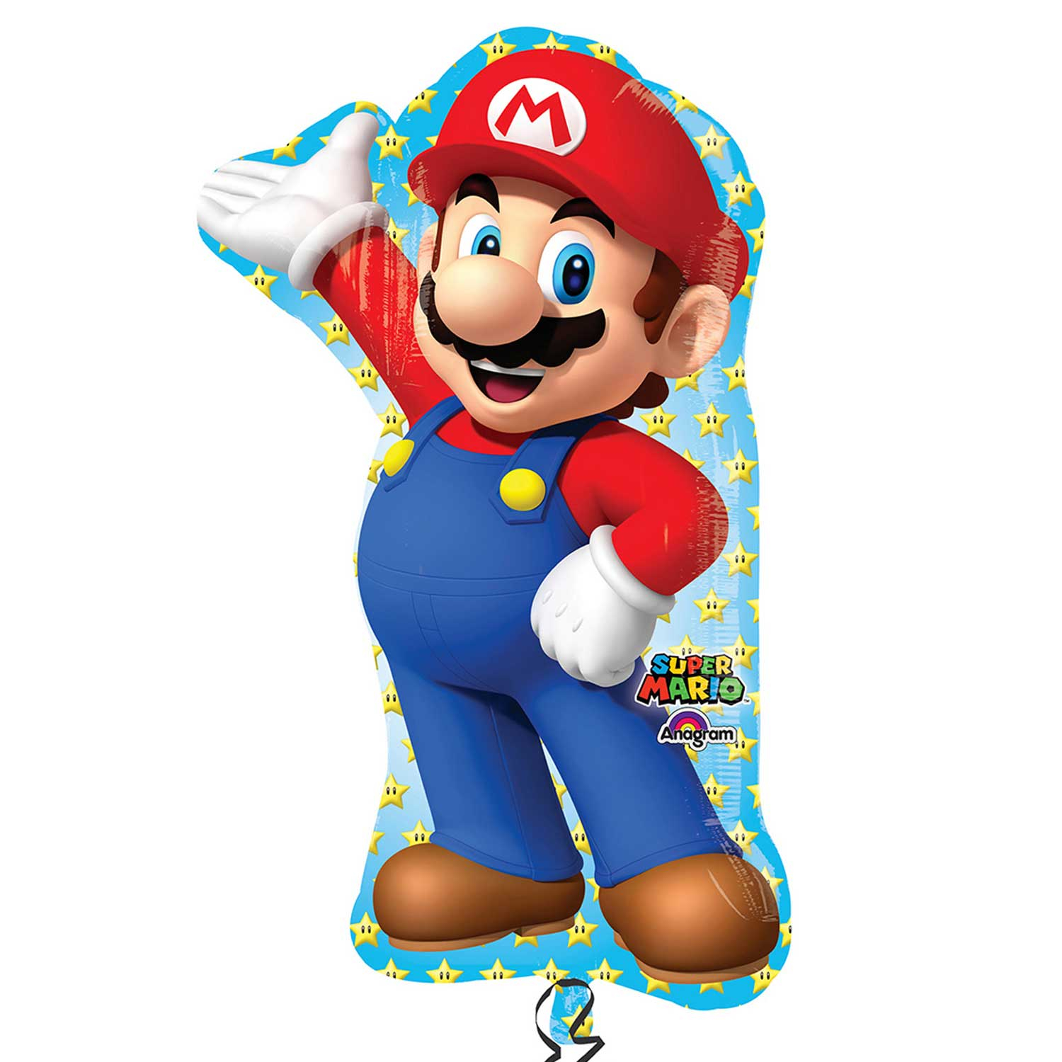 Ballon alu Anagram Super Mario Bros  55  cm X 83 cm (Nintendo)