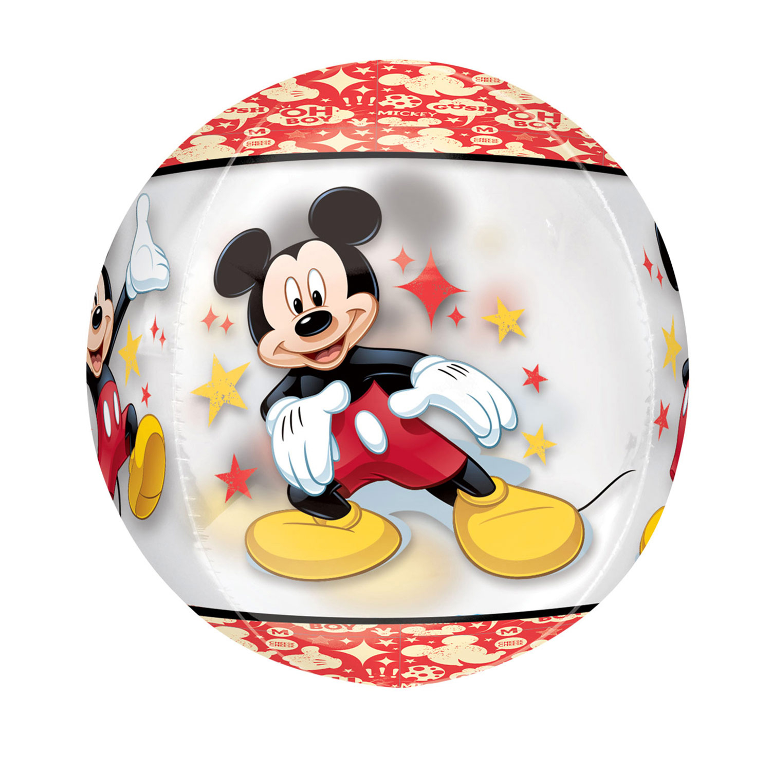 Ballon alu Orbz  Mickey 1er Anniversaire 38 cm X 40 cm