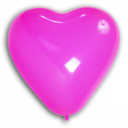 Ballons IBP  en Coeur 15 cm  (5) ROSE  poche de 100