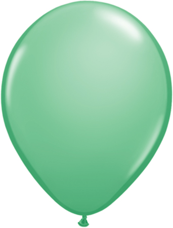Ballons Qualatex Vert Menthe wintergreen  16(40cm) &agrave; l&#039;unit&eacute;