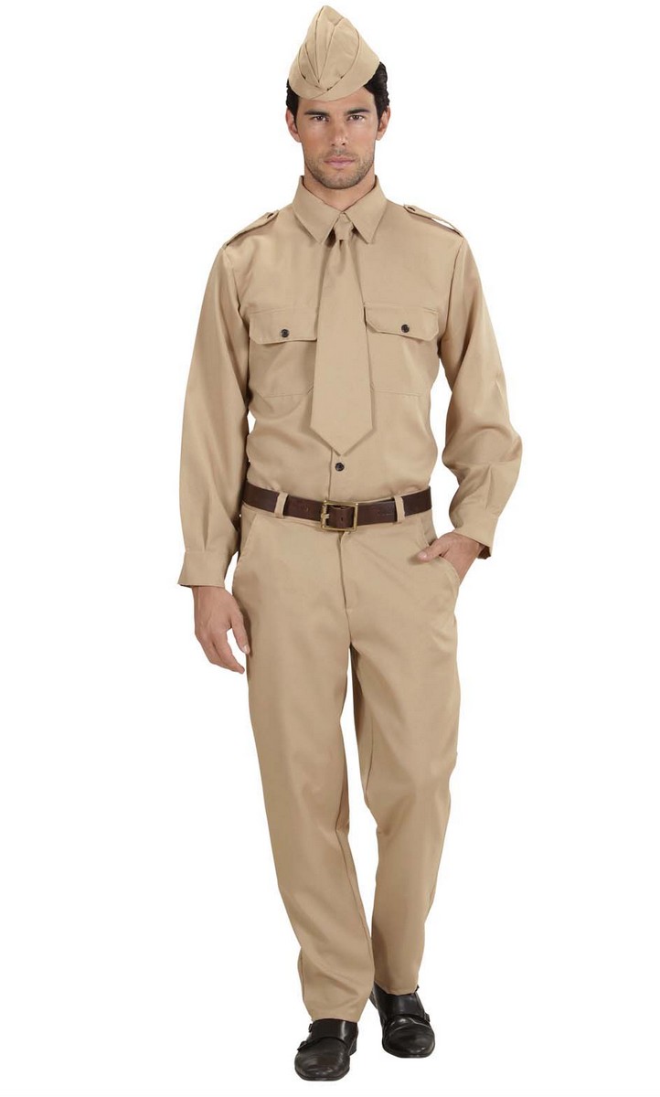 Costume Soldat Am&eacute;ricain taille L et XL
