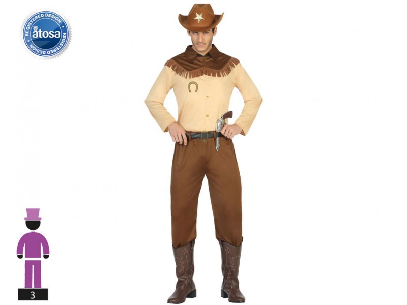 Costume Adulte Homme Cow-Boy