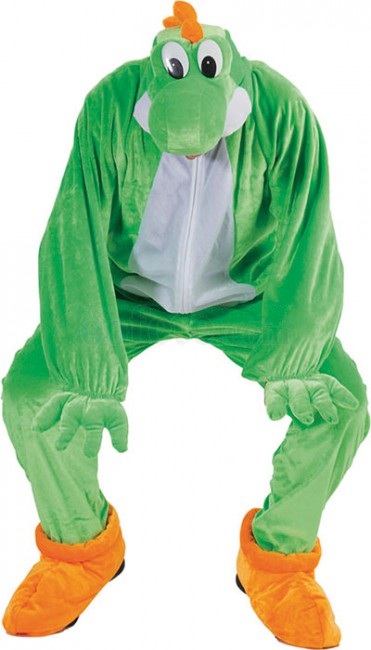 Costume Adulte Peluche de Super Dragon Taille Unique