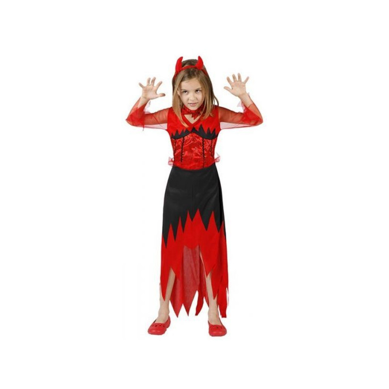 Costume Fille Diablesse - Taille 5/6 ans- 7/9 ans