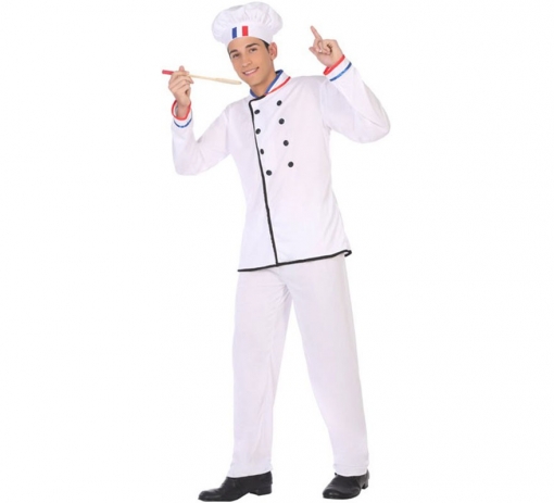 Costume adulte  Cuisinier en Taille M-L