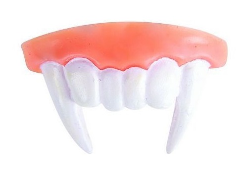Dentier de vampire souple