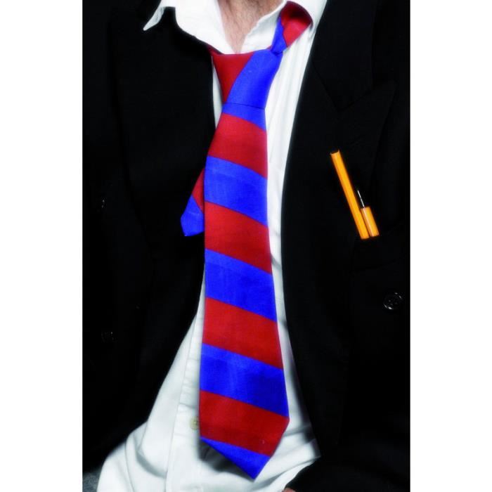 Cravate D&#039;&eacute;colier Magicien Rouge et Bleu