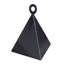 lest en forme de pyramide noir Qualatex