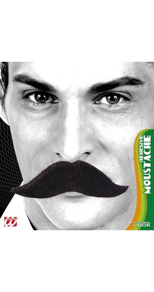 Moustaches 60 &#039;S Noires Auto Adh&eacute;sives