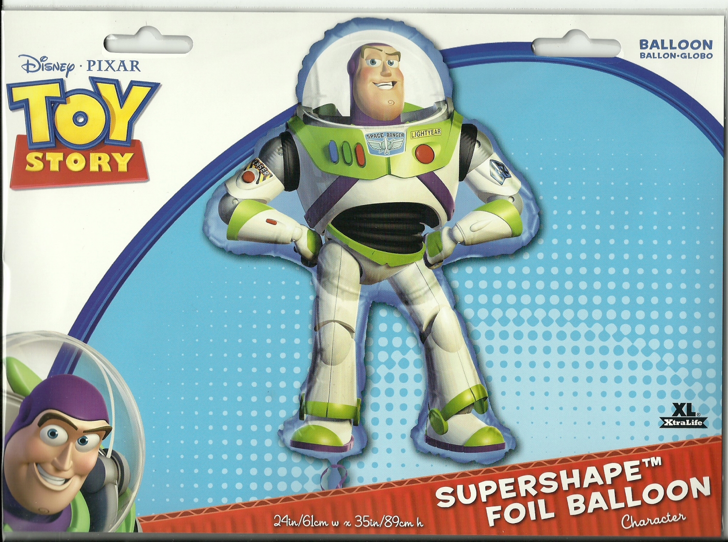 Ballon alu forme de Buzz Light Toy story  