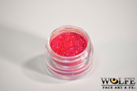 Paillettes Glitter Rose Brillant  en pot de 16gr  Wolfe FX