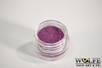 Paillettes Glitter Violet Brillant (lavande) Holograme  en pot de 16gr  Wolfe FX