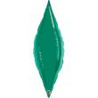 Ballon Alu Taper Vert Emerald Qualatex 68cm (27")
