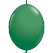 Ballons Qualatex Quicklink Vert  en poche de 50 Ballons 12" (30cm)