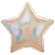 Solid colour star Gold  20"