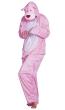 Costume adulte peluche rase - panthère rose - Taille Unique