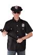 Costume adulte luxe Policier chemise +casquette Taille Unique