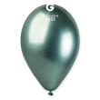 Ballon  12'' 30 cm SHINY Vert en poche de 4 ballons