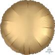 Ballon Alu Rond 18'' 45 cm Anagram Satin Luxe Gold Sateen