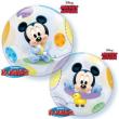 Ballon BUBBLES Qualatex 56cm de diamètre "Mickey Baby" Disney baby