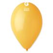 Ballon GEMAR 12'' 30 cm  Jaune Bouton D'Or  en poche de 50 ballons