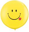 Ballon Qualatex 3' (90cm) Smile Face and Kiss