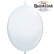 Ballons Qualatex Quicklink Blanc en poche de 50 Ballons 12" (30cm)