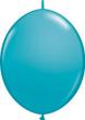 Ballons Qualatex Quicklink Bleu Tropical Teal  en poche de 50 Ballons 12" (30cm)