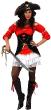 Costume Adulte Femme Capitaine Pirate M/L