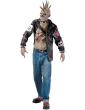 Costume Adulte Zombie Punk taille standard