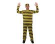 Costume Adulte luxe Prisonnier Dalton Taille M-L ou  XL