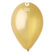 Ballon GEMAR 12'' 30 cm Doré en poche de  50 ballons