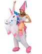 Costume adulte gonflable Licorne taille Unique