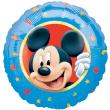 Ballon Alu Rond Tete de Mickey 18" 45cm  disney