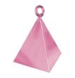 lest en forme de pyramide rose Pearl Pink Qualatex