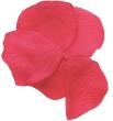 Sachet de 100 Pétales de Rose Rouges Polyester