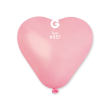 Ballons GEMAR en Coeur 15 cm  (5") ROSE Bonbon poche de 100