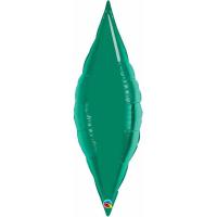 Ballon Alu Taper vert emerald Qualatex 68cm (27)