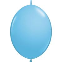 Ballons Qualatex Quicklink Bleu Pale en poche de 50 Ballons 12 (30cm)