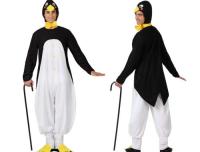 Costume Adulte de Pingouin  Luxe Taille M/L